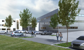 Neubau einer Lagerhalle mit Bürogebäude und Penthouse in Leutenbach-Nellmersbach