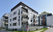 Neubau von vier Mehrfamilienh&auml;usern mit 35 Wohnungen und Tiefgarage in Backnang