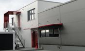 Neubau einer Lagerhalle mit Büros und Penthouse in Waiblingen-Hegnach