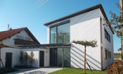 Neubau eines Einfamilienhauses mit Pultdach in Bargau